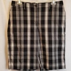 Anne Klein comfy‎ plaid Bermuda shorts